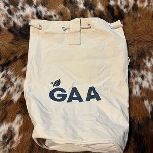 GAA Canvas Tote with Logo